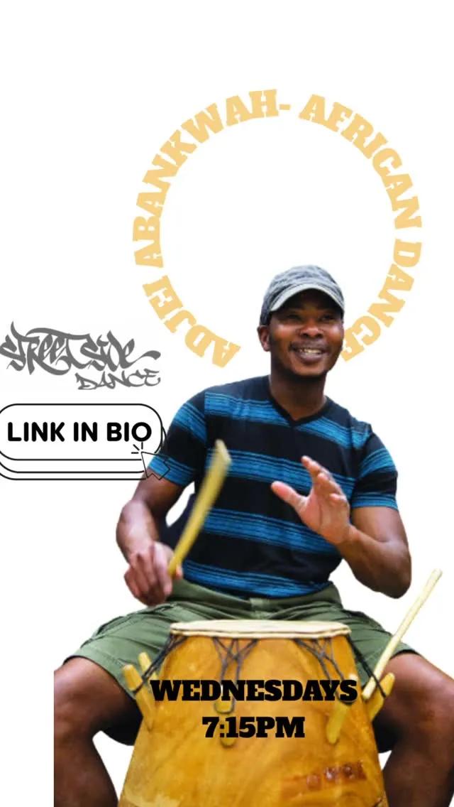 African Dance with Adjei Abankwah at Streetside Dance