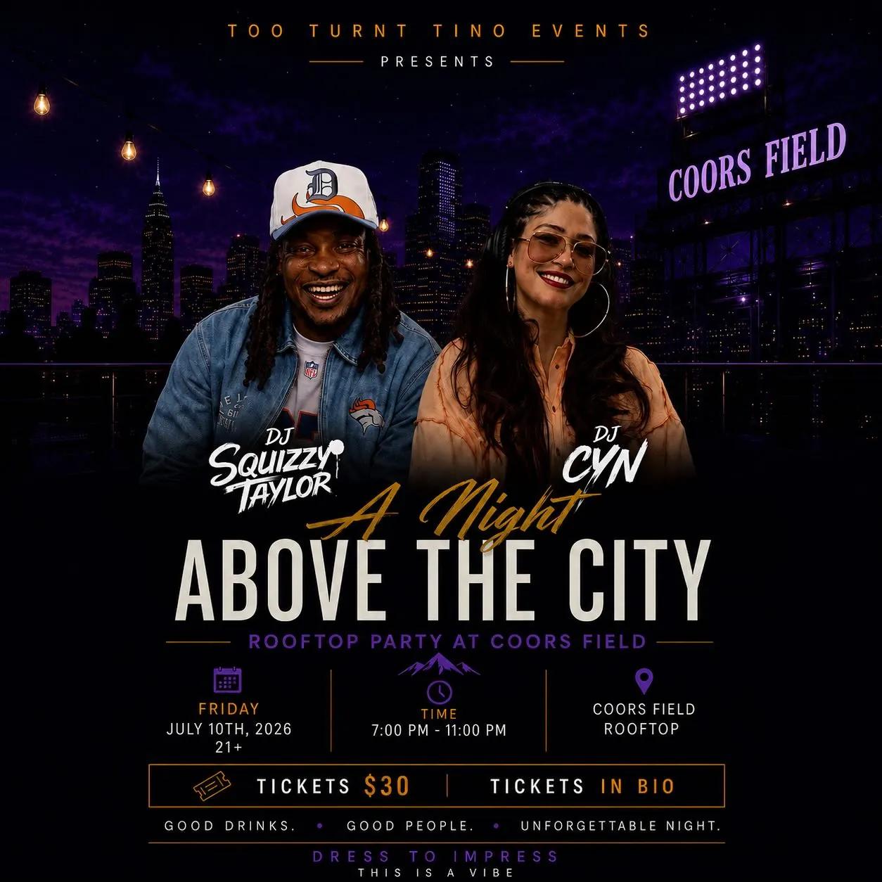 A Night Above the City: Rooftop Party at Coors Field